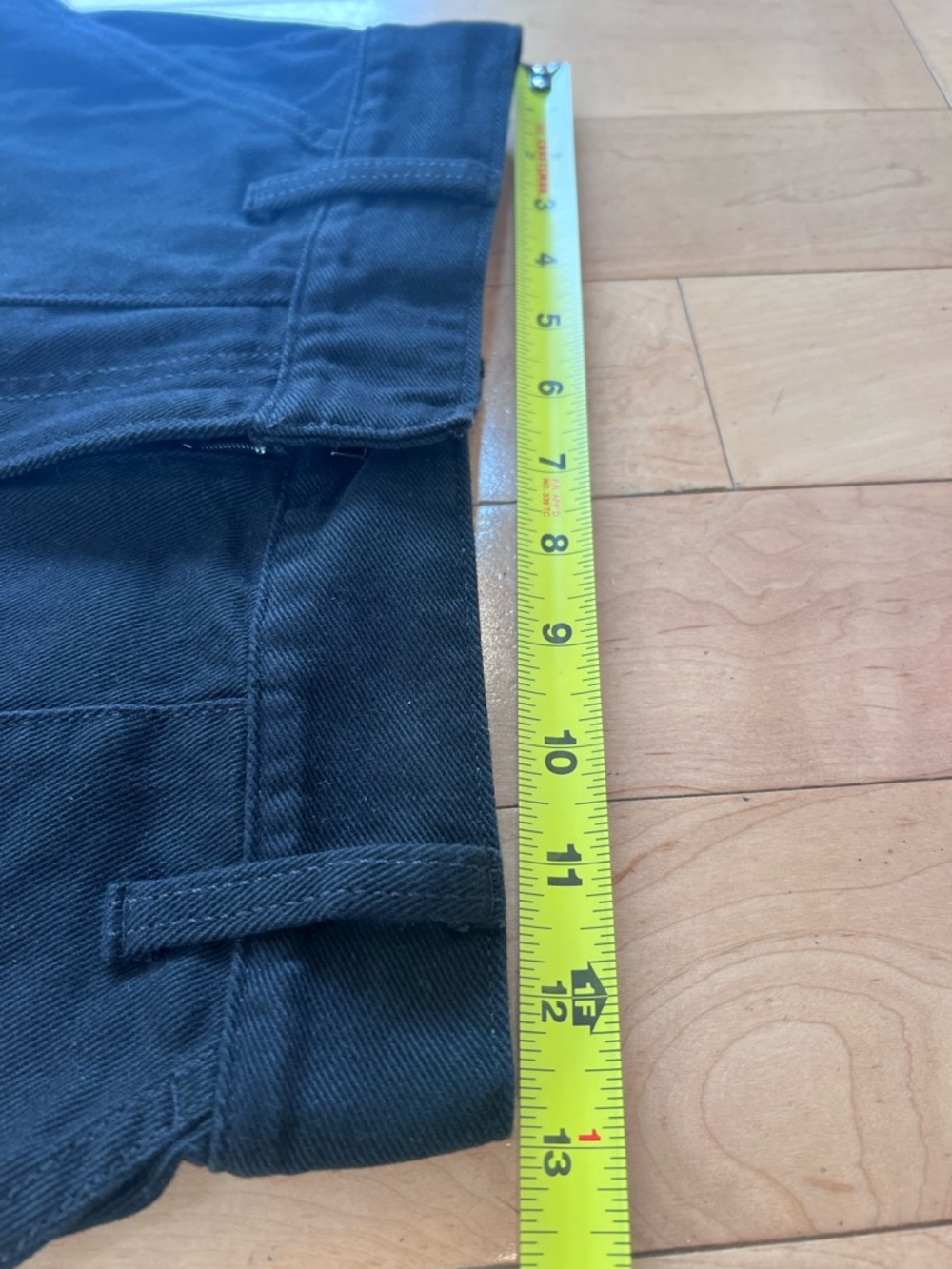 Banana Republic Black Corduroy Utility Mini Skirt 0 High Rise Pockets Preppy - Picture 7 of 10